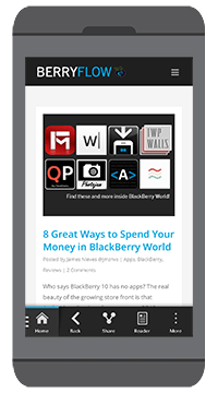 BerryFlow Applications for BlackBerry 10
