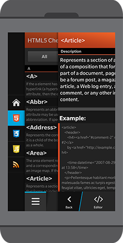 WDCS App HTML5 Screenshot